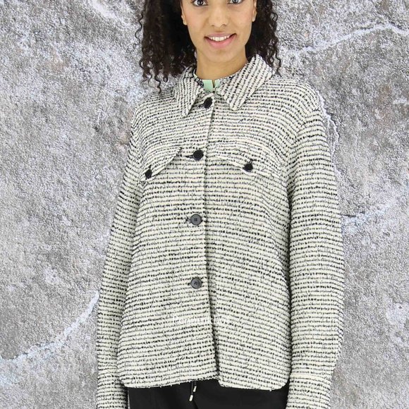 MARC CAIN: Blazer - cream/white/black - Picture 4 of 10